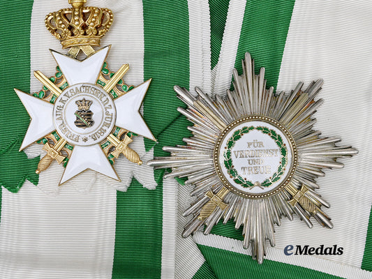 saxony,_kingdom._a_rare_and_exceptional_order_of_merit,_grand_cross_with_swords_set_by_g._a._scharffenberg,_from_the_karsten_klingbeil_collection_e_medals__g62624_2