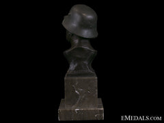 An Army (Heer) Bronze Statue