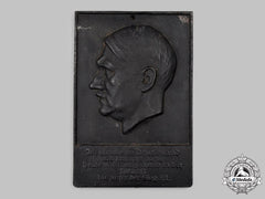 Germany, Third Reich. An Ah Patriotic Plaque