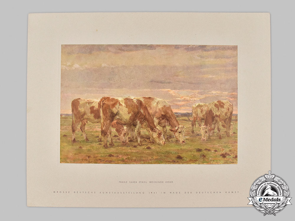 germany,_third_reich._a_selection_of_colour_prints_from_the1941_greater_art_exhibition,_with_folio_40_m21_mnc7276_1