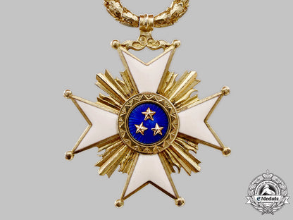 latvia,_republic._an_order_of_the_three_stars,_ii_class_grand_officer,_by_w.r.muller,_c.1935_41_m21_mnc6760_1