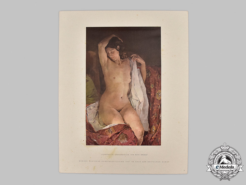 germany,_third_reich._a_selection_of_colour_prints_from_the1941_greater_art_exhibition,_with_folio_41_m21_mnc7277_1