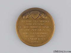 A 1918 Swiss Families Gratitude Medal