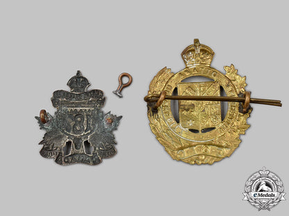 canada,_cef._a187_th_infantry_battalion_collar_badge&_university_of_ottawa_cotc_cap_badge_42_m21_mnc5616_1