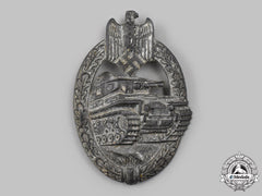 Germany, Wehrmacht. A Panzer Assault Badge, Silver Grade, By Rudolf Karneth & Söhne