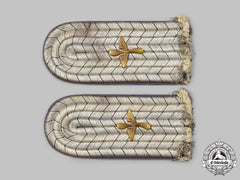 Prussia, Kingdom. A Pair Of Flying Troops Leutnant Shoulder Boards