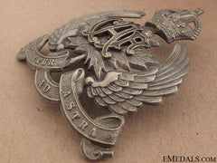 An Early 1920 Canadian Air Force Cap Badge