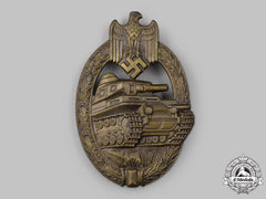 Germany, Wehrmacht. A Panzer Assault Badge, Bronze Grade