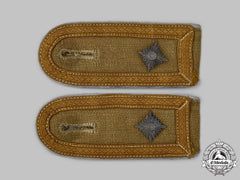 Germany, Heer. A Set Of Tropical Vehicle/Supply Troops Feldwebel Shoulder Straps