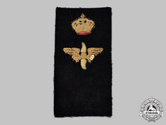 Yugoslavia, Kingdom. A Rare Navy Officer Pilot Shoulder Insignia Badge, C.1930