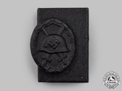 Germany, Wehrmacht. A Black Grade Wound Badge, With Ldo Case