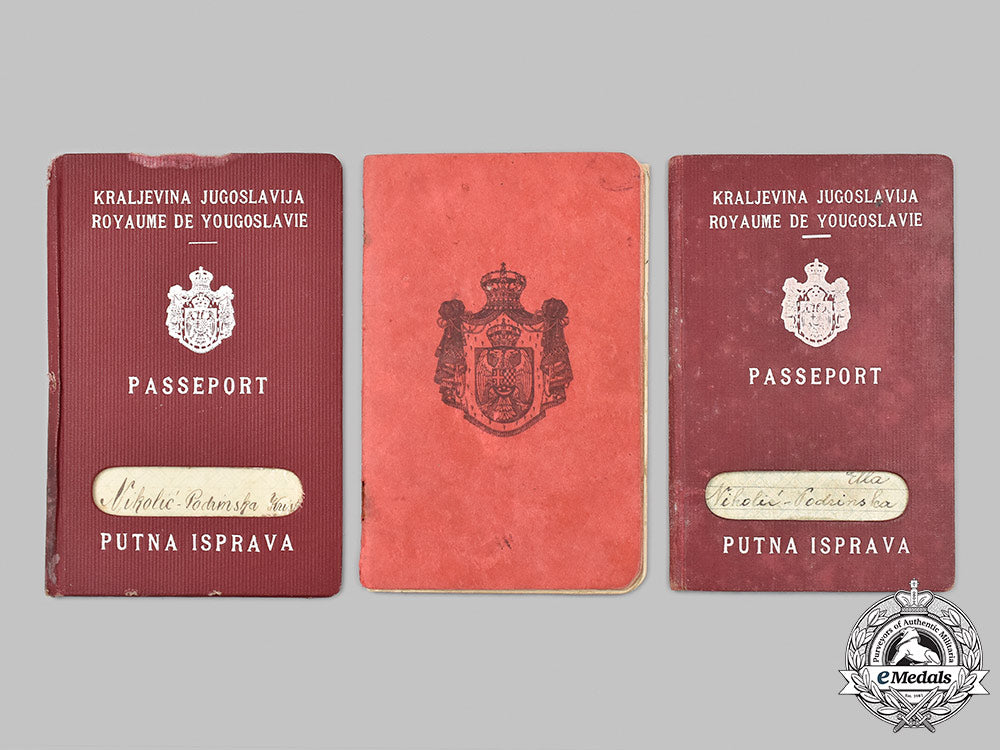 yugoslavia,_kingdom._three_passports_issued_to_ella_ničolić-_podrinska_47_m21_mnc5441_1