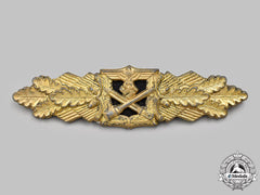 Germany, Wehrmacht. A Close Combat Clasp, Gold Grade, By Funcke & Brüninghaus