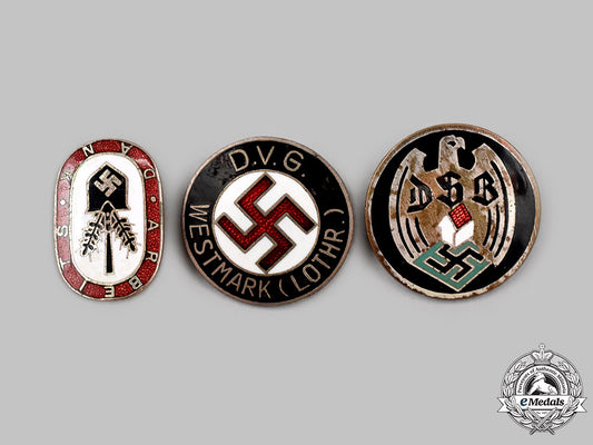 germany,_third_reich._a_mixed_lot_of_membership_badges_49_m21_mnc8769