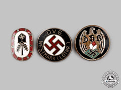 Germany, Third Reich. A Mixed Lot Of Membership Badges