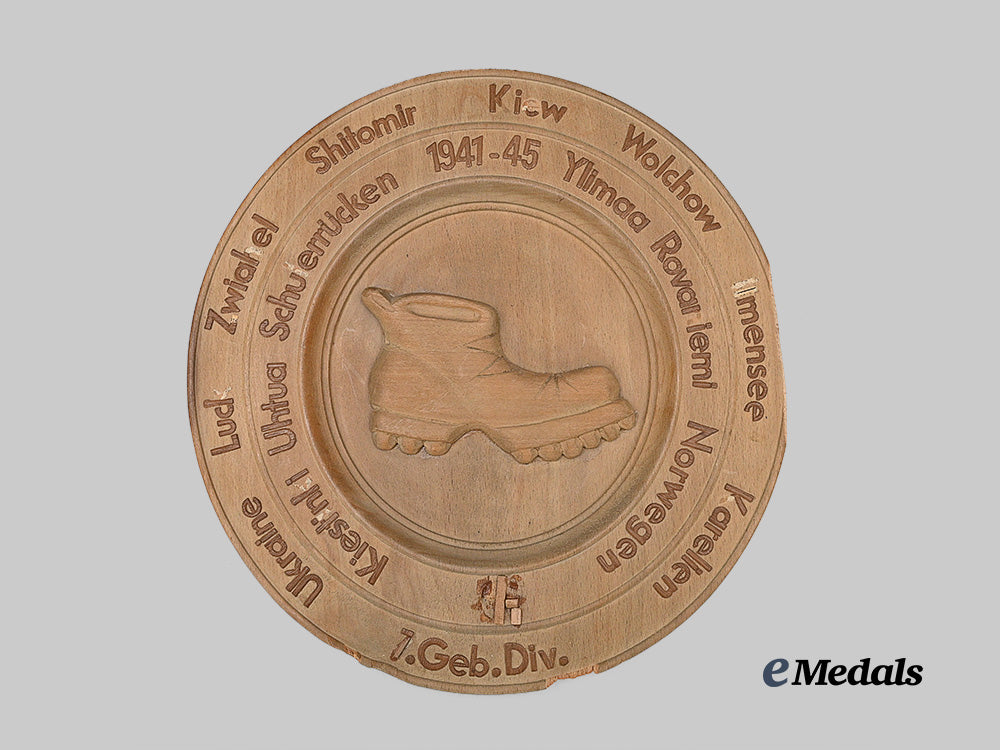 germany,_heer._a7._gebirgs_division_p_o_w_trench_art_commemorative_campaign_plaque_e_medals__m0320-10_2