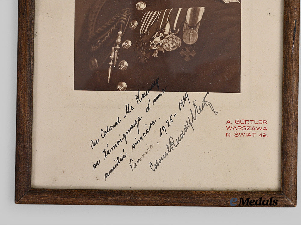 czechoslovakia,_republic._a_portrait_of_rudolf_viest_dedicated_to_colonel_richard_mc_kenney,_u._s._military_attache_at_warsaw,_poland._e_medals__e_u24915_3