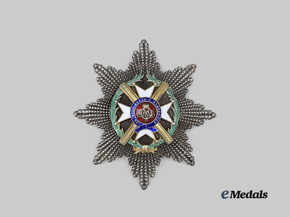 serbia,_kingdom._an_order_of_the_cross_of_takovo,_i_class_grand_cross_star,_by_karl_fischmeister,_c.1890_e_medals__e_u24889_2