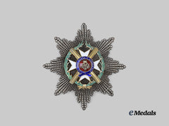 Serbia, Kingdom. An Order Of The Cross Of Takovo, I Class Grand Cross Star, By Karl Fischmeister, c.1890