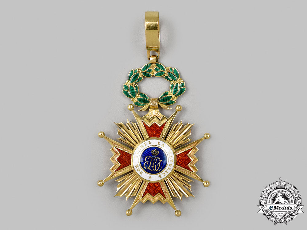 spain,_kingdom._an_order_of_isabella_the_catholic_in_gold,_lady’s_commander,_c.1940_50_m21_mnc0692_1_1