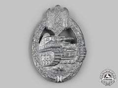 Germany, Wehrmacht. A Panzer Assault Badge, Silver Grade, By Frank & Reif