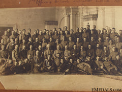 Wwi Officers School Irkutsk Siberia 1918