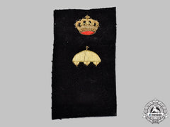 Yugoslavia, Kingdom. A Rare Navy Officer Minesweeper's Shoulder Insignia Badge
