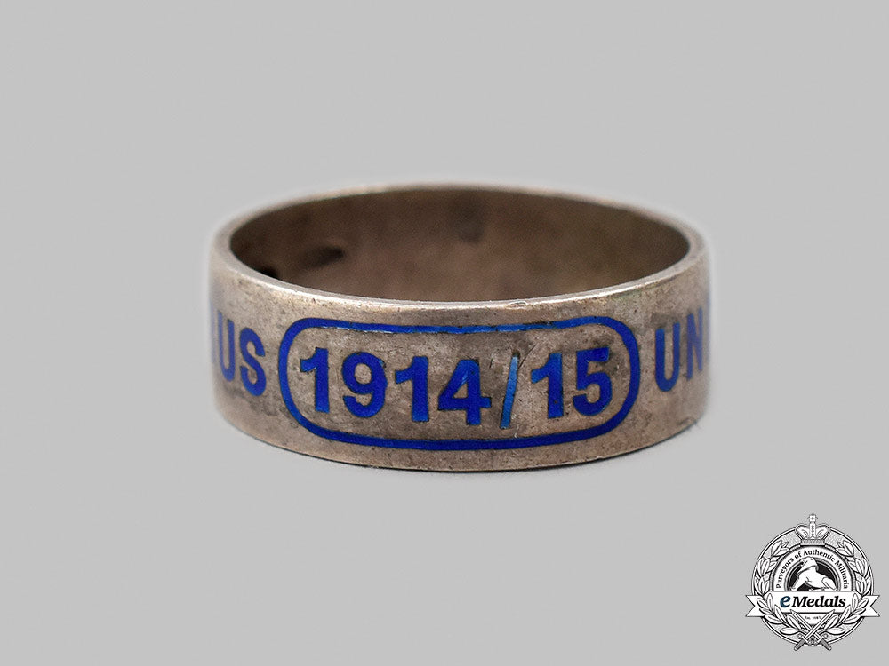 austria-_hungary,_empire._a_first_world_war_dual_alliance_silver_ring_51_m21_mnc4062_1