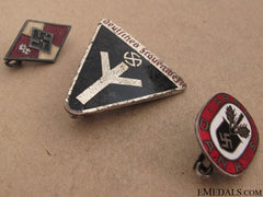 Three Third Reich Badges