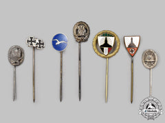 Germany, Third Reich. A Mixed Lot Of Stick Pins