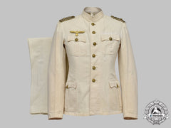 Germany, Kriegsmarine. A Fregattenkapitän’s White Service Uniform