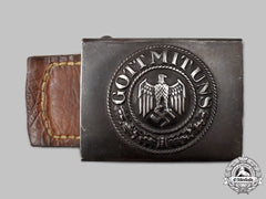 Germany, Heer. An Em/Nco’s Belt Buckle, By Hermann Knoller