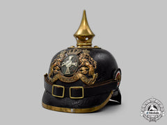 Bavaria, Kingdom. A 12Th Jr Infantry Regiment Reserve Officer’s Pickelhaube