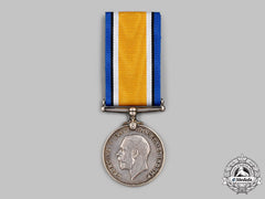 United Kingdom. A British War Medal, To Private Cyril E. Crane, Rifle Brigade, Kia