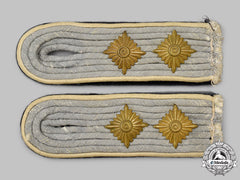 Germany, Ss. A Set Of Waffen-Ss Infantry Hauptsturmführer Shoulder Boards