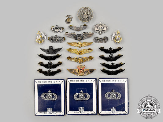 united_states._a_lot_of_twenty-_five_military_badges_57_m21_mnc7251_1