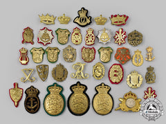Denmark, Kingdom; Sweden, Kingdom. A Lot Of Thirty-Seven Army, Navy And Police Badges