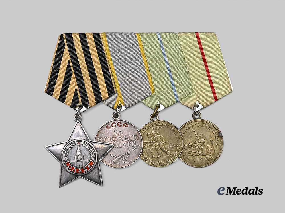 russia,_soviet_union._a_medal_bar_for_a_distinguished_second_world_war_combatant_and_stalingrad_defender_e_medals__e_u24490_2