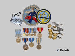 United States. A Mixed Lot of Medals and Insignia to a Korean War Veteran