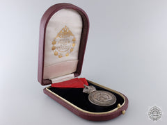 An Austrian Silver Signum Laudis With Case By Ruw