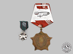Jordan, Hashemite Kingdom; Yemen, People's Democratic Republic (South Yemen). Two Orders