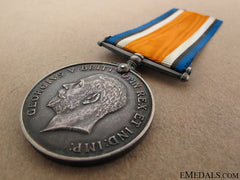 Wwi British War Medal - C.m.g.b. & Rcmp