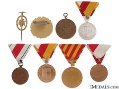 Group Of Eight Austrian Medals And Badges