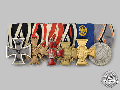 germany,_third_reich._a_medal_bar_for_first_world_war_and_police_service,_by_c.g._ulrich_62_m21_mnc1953_1