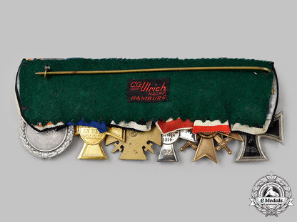 germany,_third_reich._a_medal_bar_for_first_world_war_and_police_service,_by_c.g._ulrich_63_m21_mnc1956_1