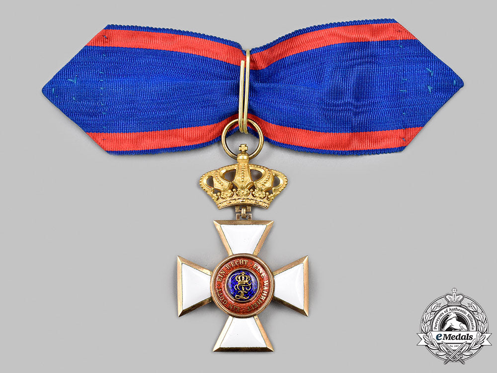 oldenburg,_grand_duchy._a_house_and_merit_order_of_peter_frederick_louis,_commander’s_cross_in_gold,_by_bernhard_knauer_63_m21_mnc4939_1_1