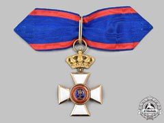 Oldenburg, Grand Duchy. A House And Merit Order Of Peter Frederick Louis, Commander’s Cross In Gold, By Bernhard Knauer