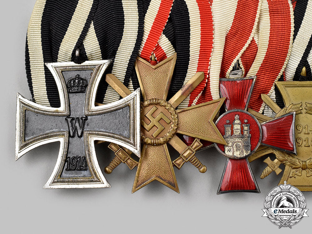 germany,_third_reich._a_medal_bar_for_first_world_war_and_police_service,_by_c.g._ulrich_64_m21_mnc1954_1