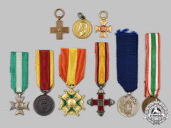 Italy, Kingdom, Republic. A Lot Of Nine Miniature Awards