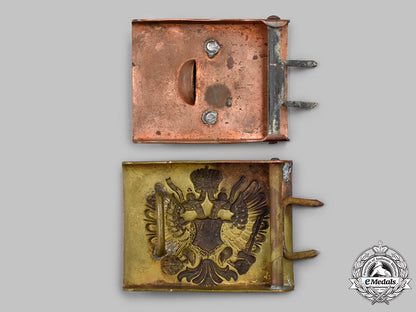 germany,_imperial;_austria-_hungary,_empire._a_pair_of_enlisted_personnel_belt_buckles_65_m21_mnc0600_1